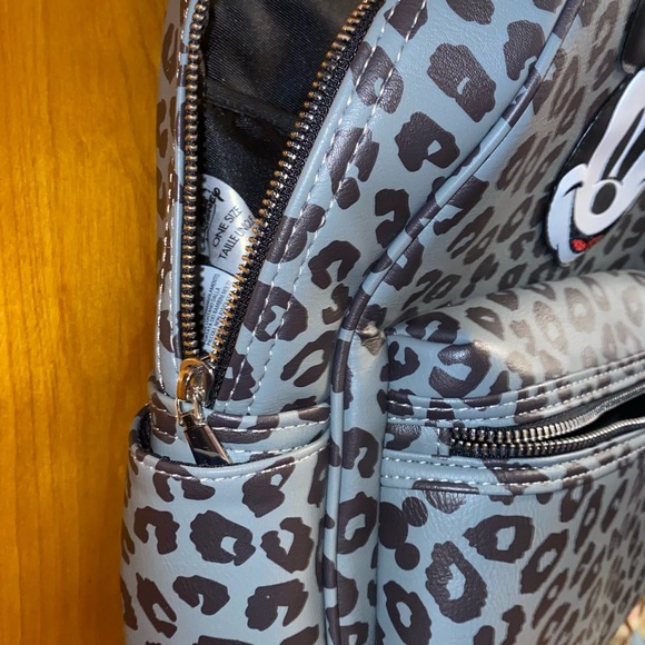 Mickey Leopard Print Backpack - Picture 6 of 11